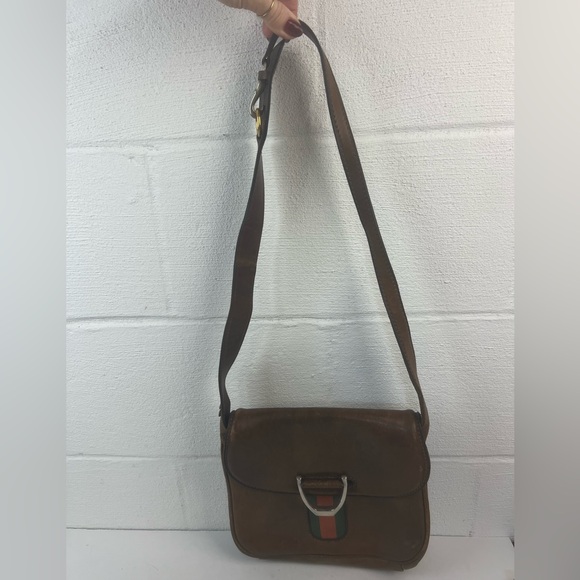 Vintage John F Leather Crossbody Bag - Picture 2 of 10